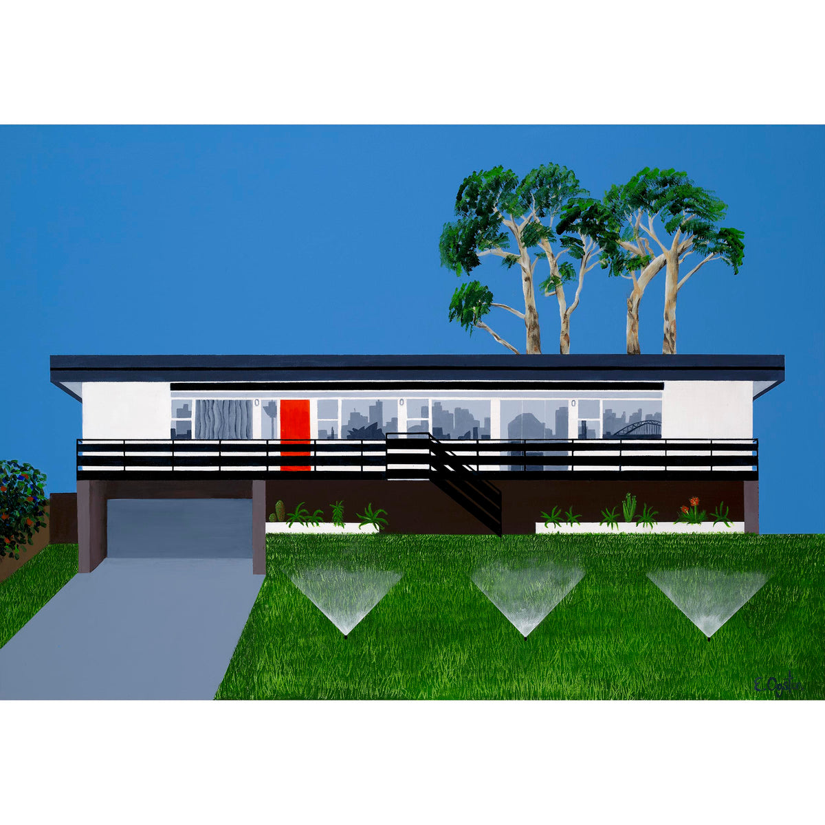 Mansfield House - Original Artwork